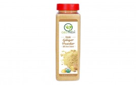 Geo-Fresh Organic Ginger Powder   Glass Jar  160 grams